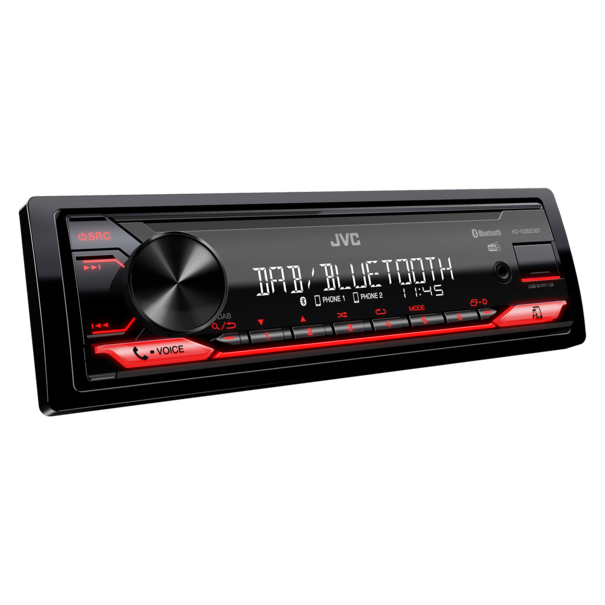 JVC JVC KD-X282DBT - Mechless autoradio - Variabele toetsverlichting -  AUX,  USB,  BT , DAB+