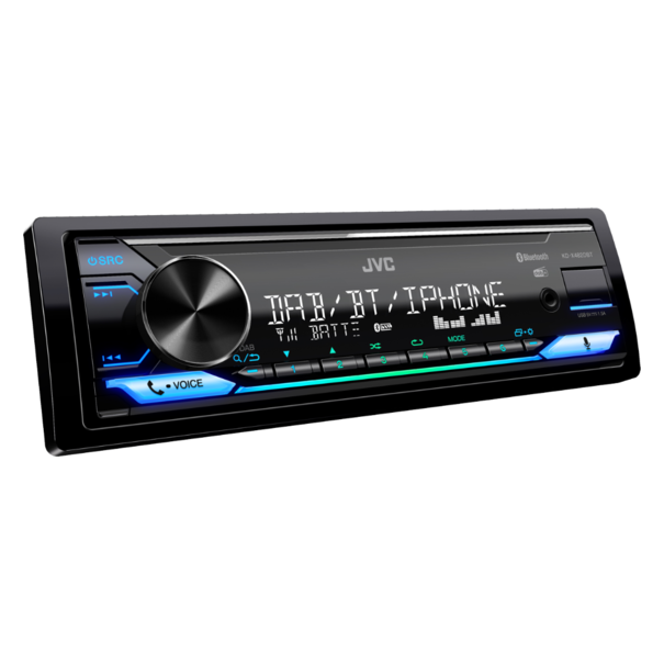 JVC JVC KD-482DBT - Mechless autoradio -  Variabele toetsverlichting -  AUX,  USB,  BT,  DAB+