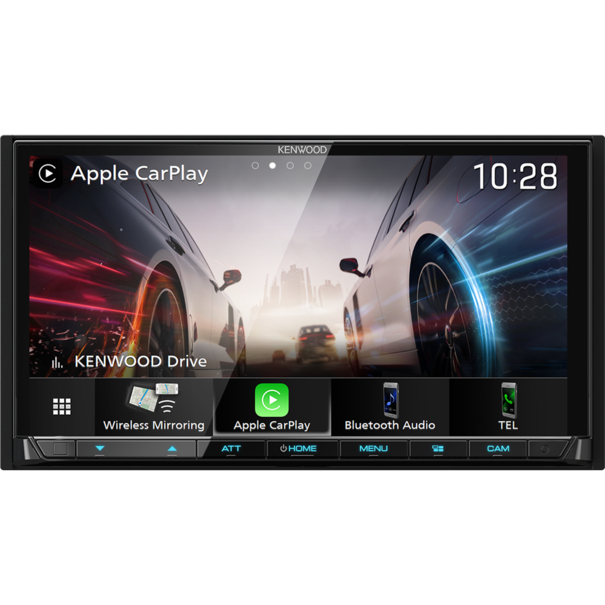 Kenwood Kenwood DMX8021DAB CAMPER - 7"  touchscreen -   Sygic Camper Software -  3 jaar gratis kaartupdates -  2-DIN navigatie