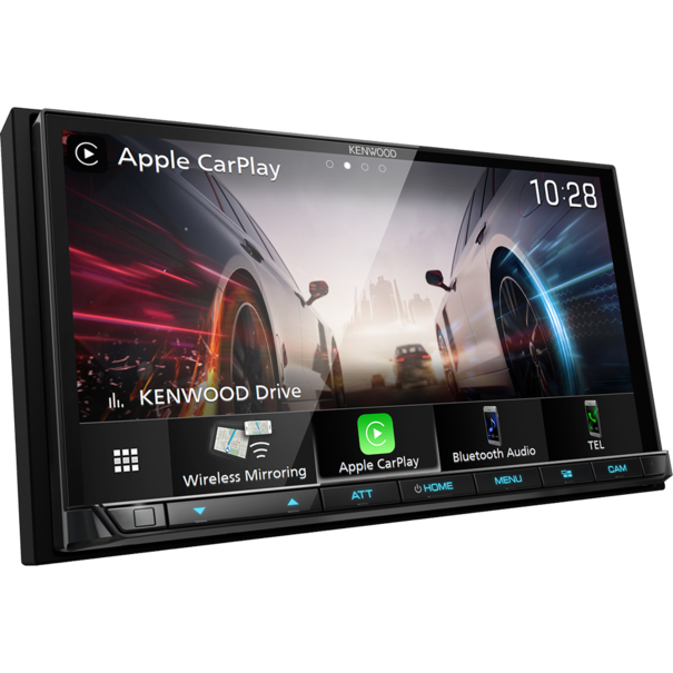 Kenwood Kenwood DMX8021DAB CAMPER - 7"  touchscreen -   Sygic Camper Software -  3 jaar gratis kaartupdates -  2-DIN navigatie