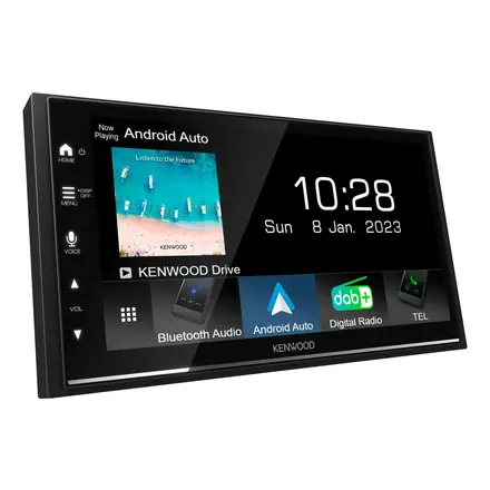 Kenwood DMX7722DAB CAMPER - 2 DIN multimediasysteem - 6.8" touchscreen - Bluetooth wireless -  Android Auto & Apple Carplay