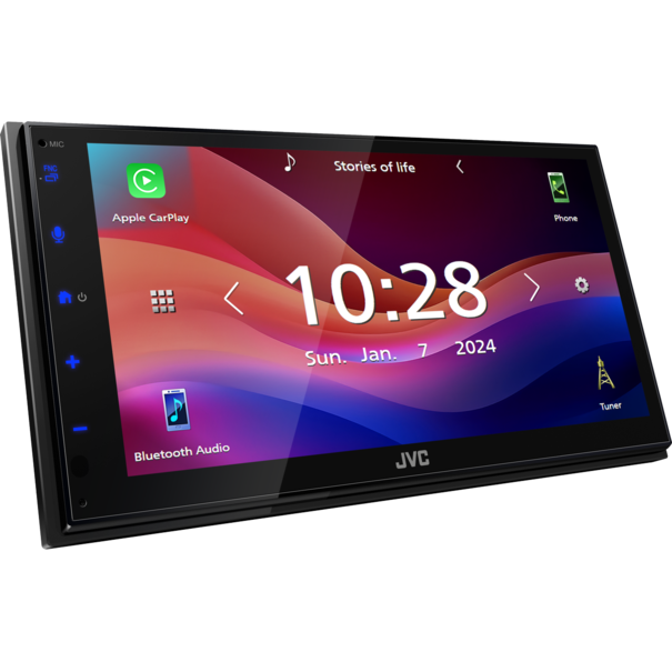 JVC JVC KWM593BT - Multimedia - 6.8" touchscreen -  Apple carplay, Android auto -  USB -  Bluetooth