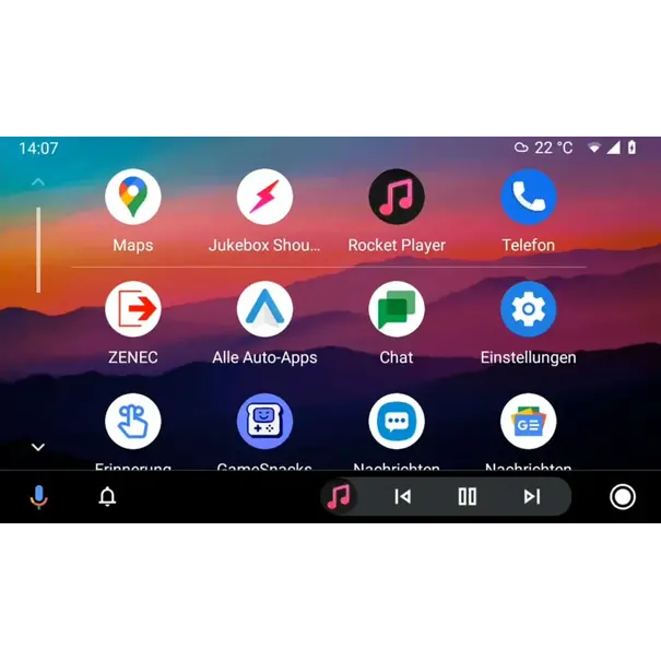 Zenec Zenec Z-N538 - 2-DIN Multimedia Systeem -  DAB+  -  Apple Carplay en Android Auto -  USB  - Bluetooth