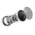 Eton Eton CXS28P - 28mm hand coated Fabric - Dome tweeter