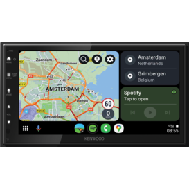 Kenwood DMX6523DABSCAMPER - Multimediasysteem - 6.8" touchscreen -  Apple CarPlay en Android Auto - 2025 Model
