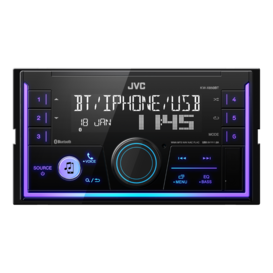 JVC KW-X850BT - Multimedia systeem 2 DIN - Variabele toetsverlichting  -  AUX -  USB  -  BT  - FM