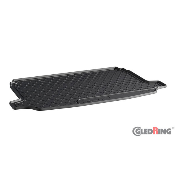 Gledring Gledring Rubbasol (Rubber) Kofferbakmat Fiat 600 Hybrid 2024- (Hoge variable laadvloer)