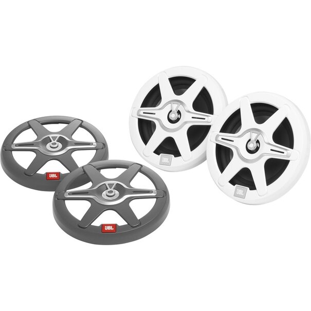 JBL JBL Club Marine 16,5 cm  - 2 Weg Full Range Speakers - 75W RMS  - 7 Led Modes - Incl. Witte & Grijze Grill