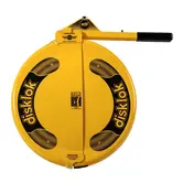 Disklok stuurslot Gold Edition - Maat Medium - 39-44cm - Geel - SCM-klasse MP-03
