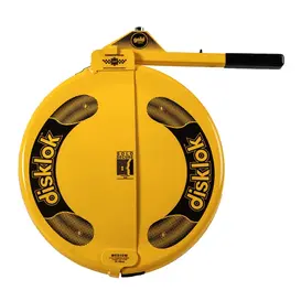 Disklok stuurslot Gold Edition - Maat Medium - 39-44cm - Geel - SCM-klasse MP-03