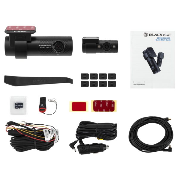 Blackvue BlackVue DR770X-2CH IR 256GB -  Full HD met infrarood 1080p - 2 Kanaals