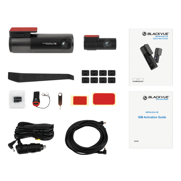 Blackvue BlackVue DR770X-2CH LTE 256GB  - Dashcam - 2 Kanaals