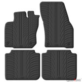 Gledring Rubbermatten passend voor Volkswagen Tayron (R41) 2024- (T profiel 4-delig + montageclips)