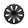 4-Delige J-Tec Wieldoppenset Rosso  - 14-inch - Zilver / Zwart
