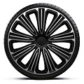 J-Tec 4-Delige J-Tec Wieldoppenset Rosso  - 14-inch - Zilver / Zwart