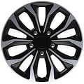 AutoStyle AutoStyle Wieldoppenset Hornet Pro - 16-inch - Zilver / Zwart - 4 Delig