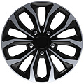 AutoStyle AutoStyle 4-Delige Wieldoppenset Hornet Pro 14-inch zilver/zwart