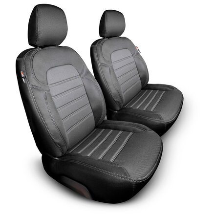 otoM Original Design Stoffen Stoelhoezenset 1+1 passend voor Volkswagen Transporter T7 2024- (armsteunen aan beide stoelen)