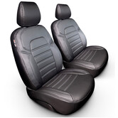 otoM New York Design Kunstleder Stoelhoezenset 1+1 passend voor Volkswagen Transporter T7 2024- (armsteunen aan beide stoelen)