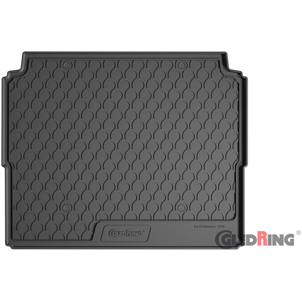 Gledring Gledring Rubbasol (Rubber) Kofferbakmat passend voor Citroën C5 Aircross 12/2018- (Hoge variable laadvloer)