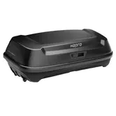 Hapro Boxer M+ Platform - Trekhaakkoffer -  340 Liter - Zwart