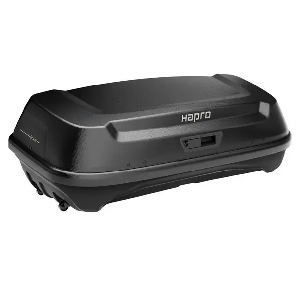 Hapro Hapro Boxer M+ Platform - Trekhaakkoffer -  340 Liter - Zwart