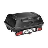 Hapro Boxer M+ Platform - Trekhaakkoffer -  340 Liter - Zwart