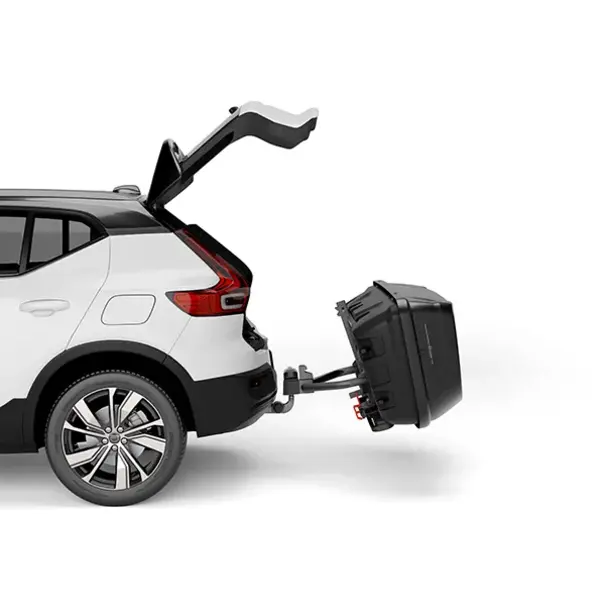 Hapro Hapro Boxer M340+ Platform - Trekhaakkoffer -  240 Liter - Zwart