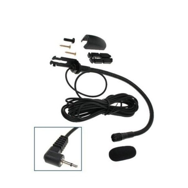 Carcomm Zwanenhals Microfoon actief 2,5mm o.a.THB-Bury