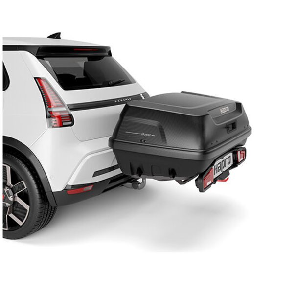 Hapro Hapro Boxer M (Zonder Platform) - Zwart - Trekhaakkoffer - 340 Liter - Hexagon Black - Bagagebox