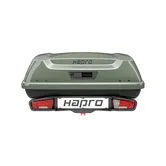 Hapro Boxer L +  Platform - Trekhaakkoffer -  420 Liter - Groen