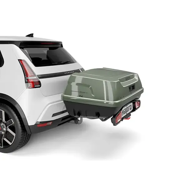 Hapro Hapro Boxer L +  Platform - Trekhaakkoffer -  420 Liter - Groen