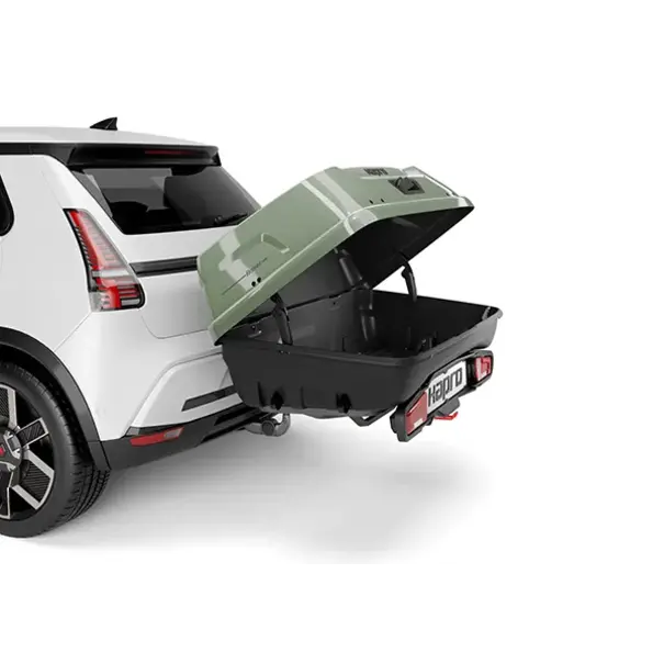 Hapro Hapro Boxer L +  Platform - Trekhaakkoffer -  420 Liter - Groen