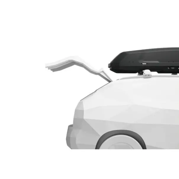 Thule Thule Force 3 M Black Aeroskin - 400 Liter inhoud - Dakkoffer