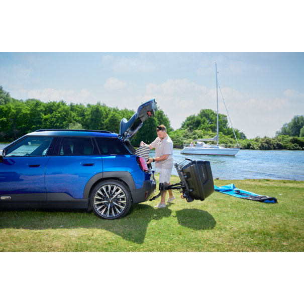 Hapro Hapro Boxer L (zonder Platform) - Trekhaakkoffer-  420 Liter - Zwart