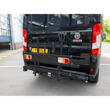 Enduro Sesamo - Chassis gemonteerde fietsendrager voor buscampers- Max laadvermogen 75 Kg - NIEUW