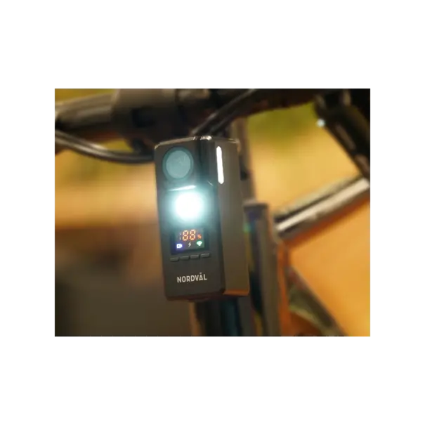 Nordväl Nordväl BC101F - Fiets koplamp camera - Zonder SD kaart
