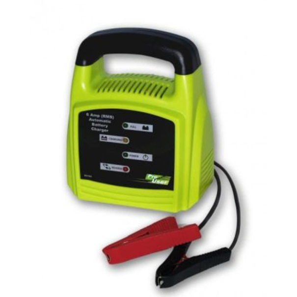 Pro-User Pro-User MCH6A - Automatische acculader met snellaadfunctie - 12 Volt