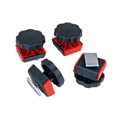 Set van 4 Hapro PremiumFit T-Adapters 20mm - Bevestiging montage styteem