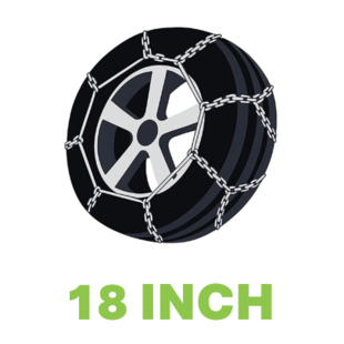 Sneeuwkettingen 18 inch