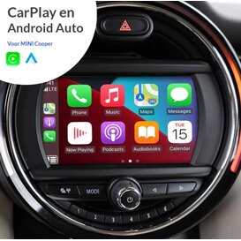 CarPlayBox Mini- Integreerd naadloos Carplay & Android Auto op je originele scherm - Draadloos en bedraad