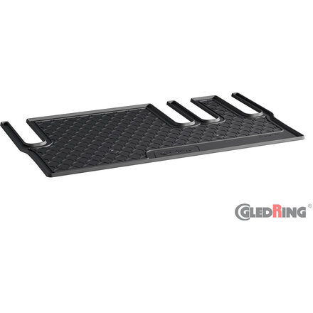 Gledring Rubbasol (Rubber) Kofferbakmat passend voor Citroën Spacetourer 2016- / Fiat Scudo 2022- / Opel Zafira Life 2019- / Peugeot Traveller 2016- / Toyota Proace Verso 2016-