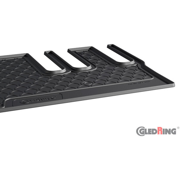 Gledring Gledring Rubbasol (Rubber) Kofferbakmat Citroën Spacetourer 2016- / Fiat Scudo 2022- / Opel Zafira Life 2019- / Peugeot Traveller 2016- / Toyota Proace Verso 2016-