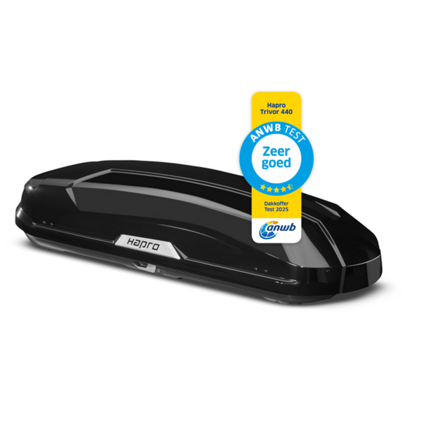 Hapro Hapro Trivor 440 Brilliant Black - Dakkoffer - 440 L - 5 Jaar garantie