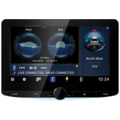 Kenwood Kenwood DMX9724XDS - Multimedia Systeem - Camperversie -  10.1'' Scherm - Draadloos Carplay & Android Auto - 1DIN Chassis