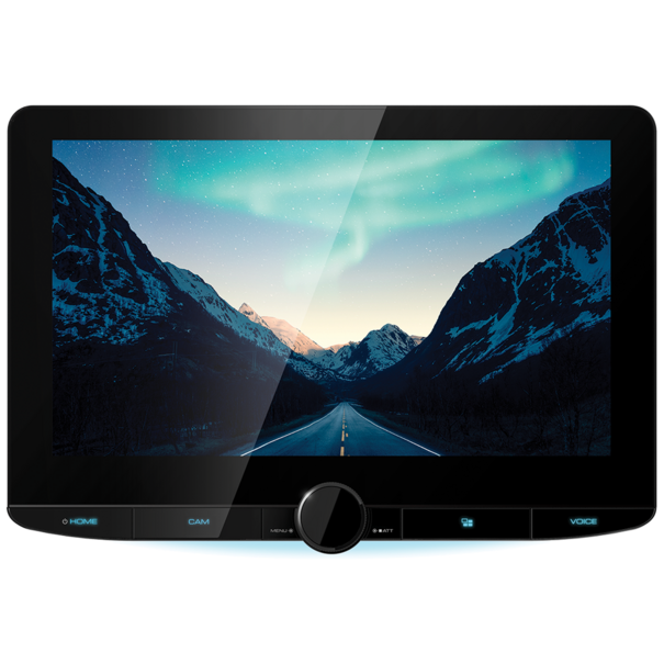 Kenwood Kenwood DMX9724XDS - Multimedia Systeem - Camperversie -  10.1'' Scherm - Draadloos Carplay & Android Auto - 1DIN Chassis