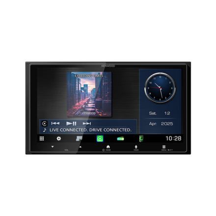 Kenwood DMX7525DABS - Draadloos Carplay & Android Auto - Kort Chassis