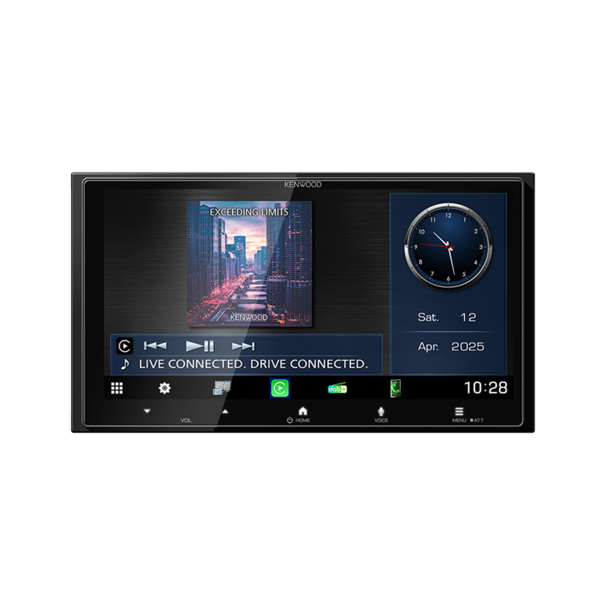 Kenwood Kenwood DMX7525DABS - Draadloos Carplay & Android Auto - Kort Chassis