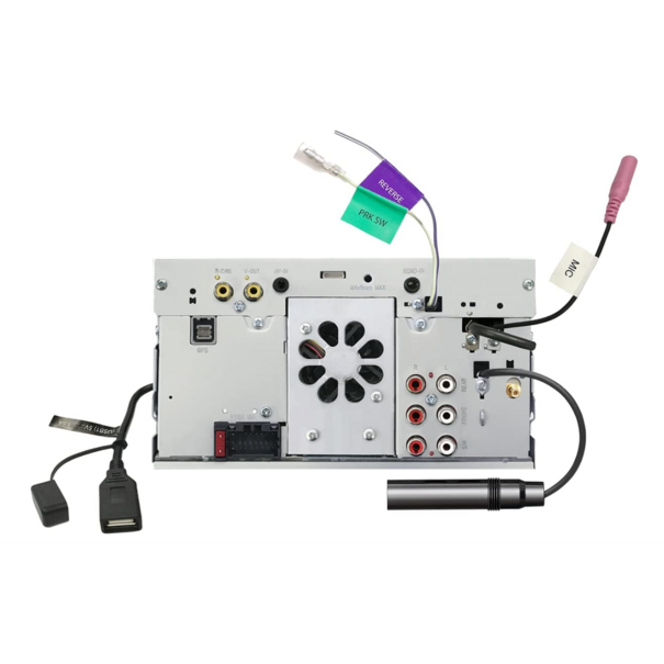 JVC JVC KW-M785DBW - Mechless autoradio - 6.8 inch touchscreen -  USB, BT,  DAB+