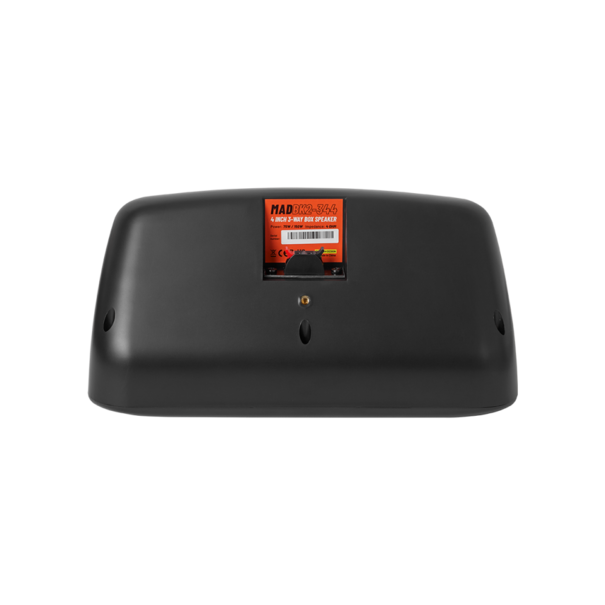 Gas Audio Power GAS Audio MAD BK2-344 - Opbouwspeaker 10 cm - 3-weg box speaker - Zwart - 2 Stuks